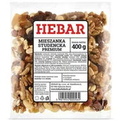 Orzeszki - HEBAR MIESZANKA STUDENCKA PREMIUM 400G - miniaturka - grafika 1