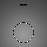 Lampy sufitowe - Altavola Design lampa wisząca Ledowe okręgi No 1 80cm czarny in 4k LA073/X_80_in_4k_black - miniaturka - grafika 1