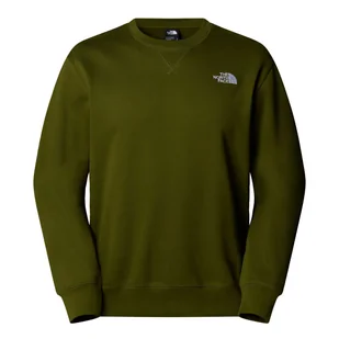 felpa uomo the north face nf0a89et m rlxd crew bri1 woodland green - Bluzy męskie - miniaturka - grafika 1