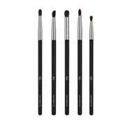 Pędzle do makijażu - Hulu - Easy Blend Set - Zestaw 5 pędzli do makijażu oczu - miniaturka - grafika 1