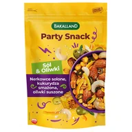 Zdrowa żywność - Bakalland Party Snack, sól i oliwki, 170 g - miniaturka - grafika 1