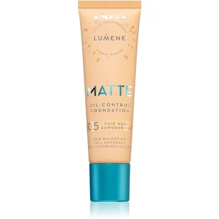 Lumene Matte Oil-control Foundation 0.5 Fair Nude - Podkłady do twarzy - miniaturka - grafika 1