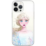 Etui i futerały do telefonów - Etui Disney dedykowane do Iphone 12 / 12 PRO, wzór: Elsa 014 Etui częściowo przeźroczyste, oryginalne i oficjalnie licencjonowane - miniaturka - grafika 1