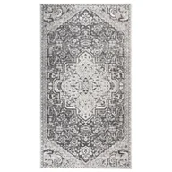 Dywany zewnętrzne - vidaXL Dywan zewnętrzny o płaskim splocie, 115x170 cm, jasnoszary vidaXL - miniaturka - grafika 1
