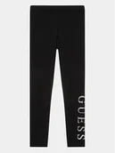Legginsy - Guess Legginsy J93B11 K82K0 Czarny Slim Fit - miniaturka - grafika 1