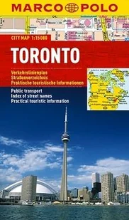 Marco Polo Toronto mapa 1:15 000 Marco Polo - Atlasy i mapy - miniaturka - grafika 1