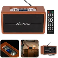 Radia - Audizio DAB FM BT Tune60 brązowe one size - miniaturka - grafika 1