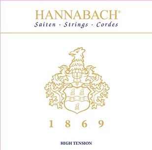 Hannabach Klassikgitarre-Saite D4 Serie 1869 Carbon/Gold HT - 18694HT - Struny gitarowe  - miniaturka - grafika 1