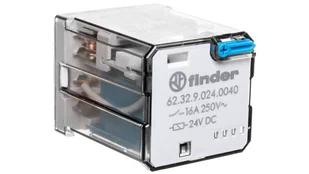 Finder Przekaźnik 2CO 16A 24V DC 62-32-9-024-0040 - Sterowniki i przekaźniki - miniaturka - grafika 2
