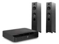 Zestawy stereo - Bluesound POWERNODE EDGE (czarny) + Diva 5 (czarny) - miniaturka - grafika 1