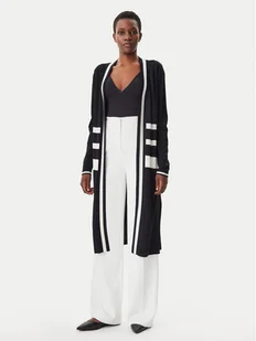 LOLA CASADEMUNT Kardigan LS2511016 Czarny Regular Fit - Swetry damskie - miniaturka - grafika 1