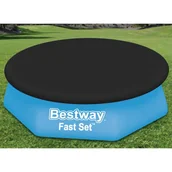 Akcesoria do basenów - Bestway Plandeka na basen Flowclear Fast Set, 240 cm - miniaturka - grafika 1