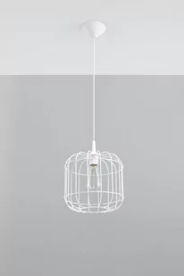Sollux Lighting Celta Biała lampa wisząca SL.0295 SL.0295 - Lampy sufitowe - miniaturka - grafika 2