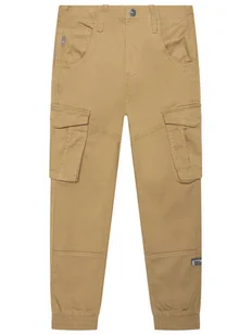 Name it Spodnie materiałowe Bamgo 13151735 Brązowy Regular Fit Brązowy - Spodnie i spodenki dla chłopców - miniaturka - grafika 1