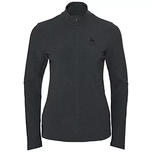 ODLO Damski sweter Midlayer 1/2 Zip Roy Sweter Shale Grey - Black Stripes, M 542331 - Swetry damskie - miniaturka - grafika 1