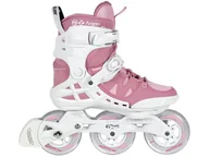 Rolki - Rolki Powerslide Phuzion Argon Rose 100 2020 - miniaturka - grafika 1