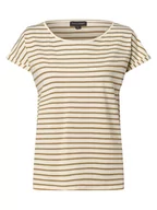 Koszulki i topy damskie - Franco Callegari - T-shirt damski, biały|złoty - miniaturka - grafika 1