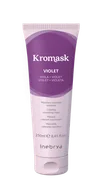 Farby do włosów i szampony koloryzujące - Inebrya Kromask, maska odświeżająca kolor, violet, 250ml - miniaturka - grafika 1