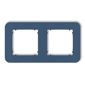 Klawisze i ramki - Karlik Ramka podwójna zaokrąglona MINI - navy blue - miniaturka - grafika 1