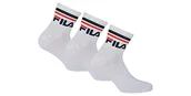 Skarpetki damskie - FILA Unisex F9398 skarpety uniwersalne biały biały 43-46 - miniaturka - grafika 1