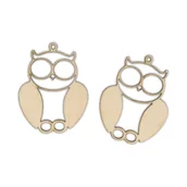 Dekoratorstwo - EKO-DECO, kolczyki, sowy - miniaturka - grafika 1