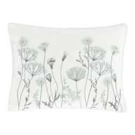 Poduszki dekoracyjne - Biało-zielona poduszka Catherine Lansfield Meadowsweet Floral, 30x40 cm - miniaturka - grafika 1