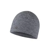 Czapki damskie - Buff Merino polarowa czapka beanie szara unisex jeden rozmiar - miniaturka - grafika 1