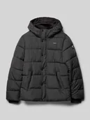 Kurtki i płaszcze dla chłopców - Kurtka pikowana z naszywkami z logo - miniaturka - grafika 1