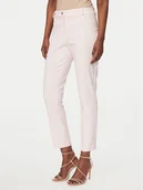 Spodnie damskie - Rinascimento Spodnie materiałowe CFC0128650003 Różowy Regular Fit - miniaturka - grafika 1
