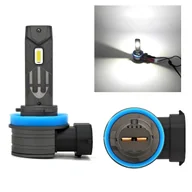 Żarówki samochodowe - żarówki LED H9 12V CANBUS CSP 2 szt - mocne białe światło, nie oślepia kierowców homologacja - miniaturka - grafika 1