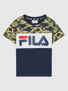 Koszulki dla chłopców - Fila T-Shirt Thea Aop 689074 Kolorowy Regular Fit - grafika 1