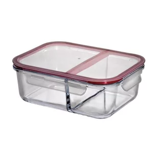 Küchenprofi Lunch Box Szklany Dwukomorowy Kuchenprofi Duży Glass - Lunch boxy - miniaturka - grafika 1