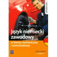 Książki do nauki języka niemieckiego - Język niemiecki zawodowy w branży samochodowej - miniaturka - grafika 1