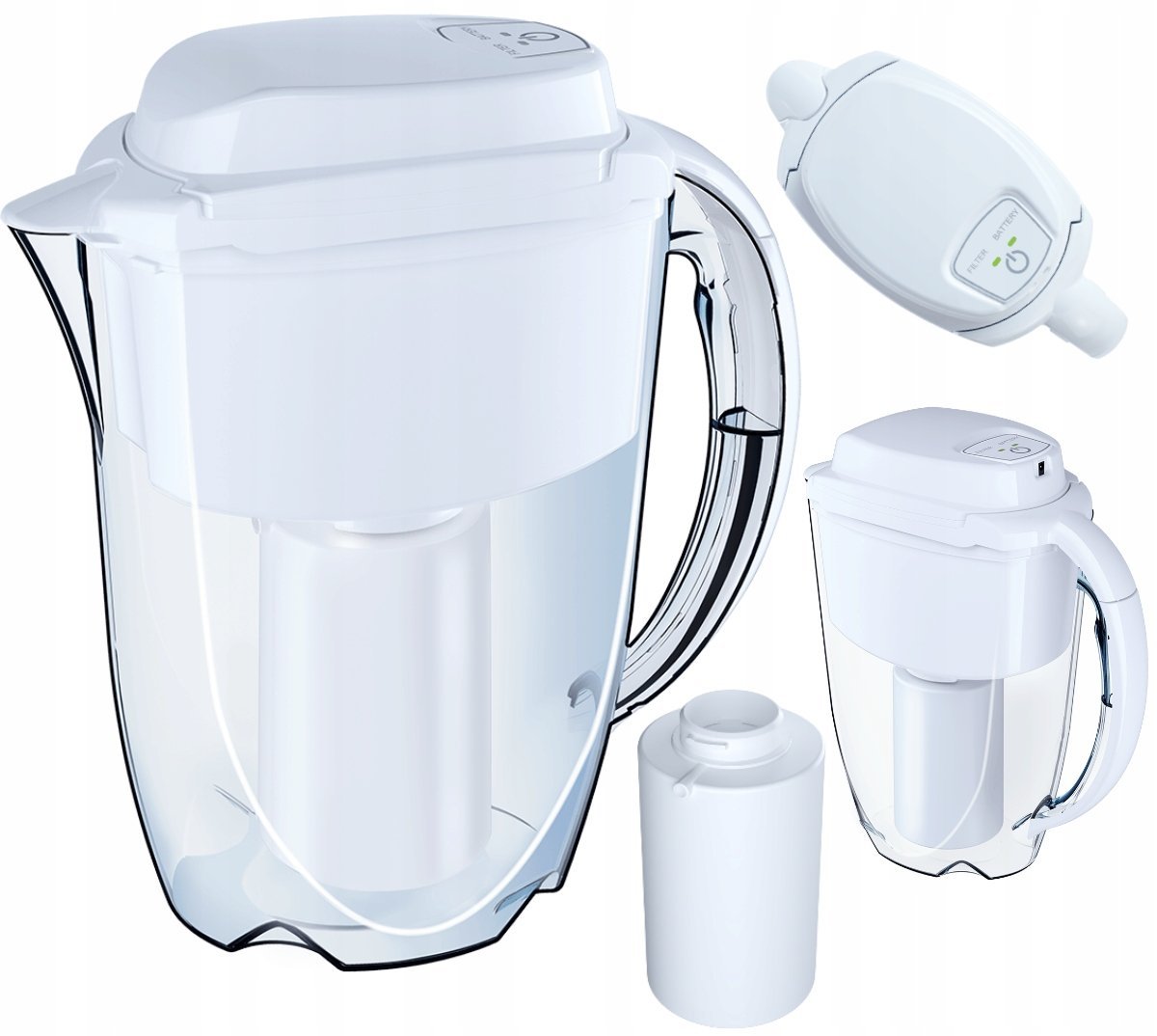 Elektroniczny dzbanek filtrujący do wody AQUAPHOR 2,8L z filtrem