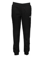 Spodnie sportowe damskie - Puma Spodnie dresowe "Essentials+" w kolorze czarnym - miniaturka - grafika 1