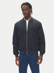 Lindbergh Kurtka bomber 30-301136 Granatowy Regular Fit - Kurtki męskie - miniaturka - grafika 1