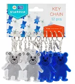 Breloki - Euro Trade, Brelok Odblask, Miś, 7Cm - miniaturka - grafika 1