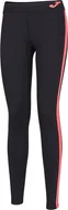 Legginsy - Legginsy damskie Joma Ascona Long Tight czarno-różowe 901127.119-XS - miniaturka - grafika 1