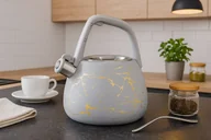 Czajniki na gaz - Czajnik tradycyjny 2,3 L Tower Marble szary - miniaturka - grafika 1