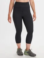 Spodnie sportowe damskie - Marmot Legginsy funkcyjne "Haven" w kolorze czarnym - miniaturka - grafika 1
