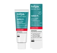 Kremy do twarzy - Tołpa sebio + korygujący niedoskonałości CICA-KREM lekki, NOC 40 ml - miniaturka - grafika 1