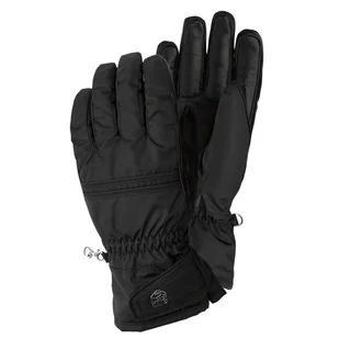 Hestra Primaloft Leather, rękawice narciarskie, damskie, czarne - Rękawice narciarskie - miniaturka - grafika 1