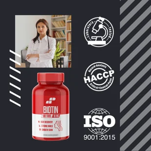 MP SPORT Biotin 10mg - 100tabs - Biotyna - Witaminy i minerały dla sportowców - miniaturka - grafika 8