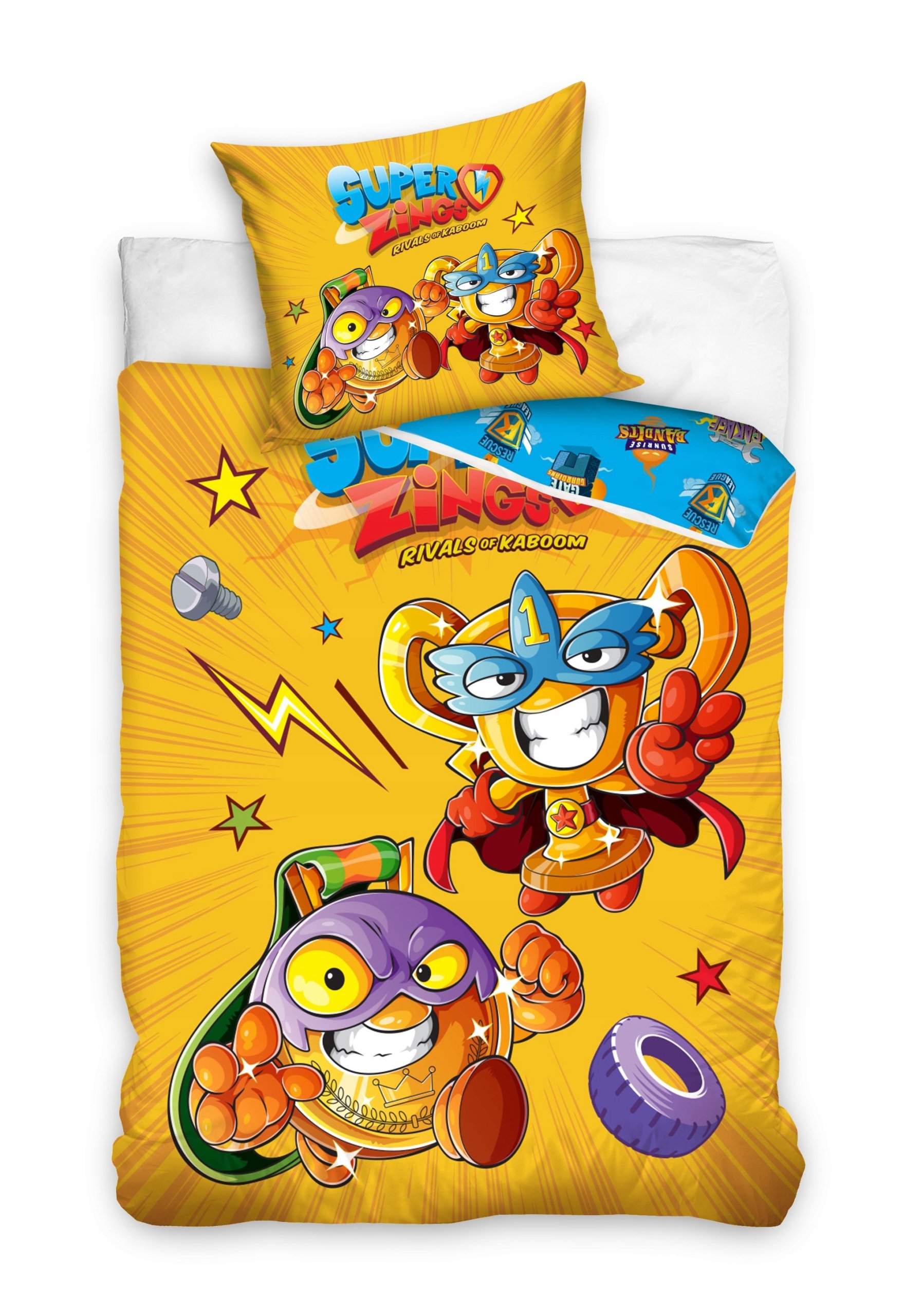 pościel dziecięca bawełniana 160x200 Zings