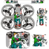 Akcesoria do drona - DJI NEO Akcesoria - Naklejki Cap Man Na Kontroler DJI RC-N3 i Drona DJI NEO - miniaturka - grafika 1