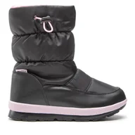 Buty dla dziewczynek - Śniegowce Garvalin 221850-A D Czarny - miniaturka - grafika 1