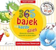 Audiobooki dla dzieci i młodzieży - Posłuchajki. 365 bajek na każdy dzień Autor zbiorowy - miniaturka - grafika 1