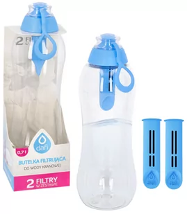 Butelka Filtrująca Dafi Soft 0,7L + 3 Filtry Niebieska - Butelki filtrujące Butelka Filtrująca Dafi Soft 0,7L + 3 Filtry Niebieska - Butelki filtrujące - miniaturka - grafika 1