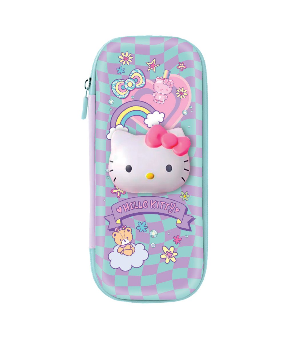 Piórnik Hello Kitty Evasquishy 3D Wzór 2 Pink