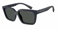 Okulary przeciwsłoneczne - Okulary Przeciwsłoneczne Armani Exchange AX 4147S Matte Dark Blue - miniaturka - grafika 1
